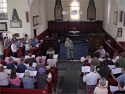Singing in the Unitarian Chapel